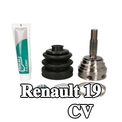 PASCAL طقم مفصل CV جانب العجلة — 1995 Renault 19