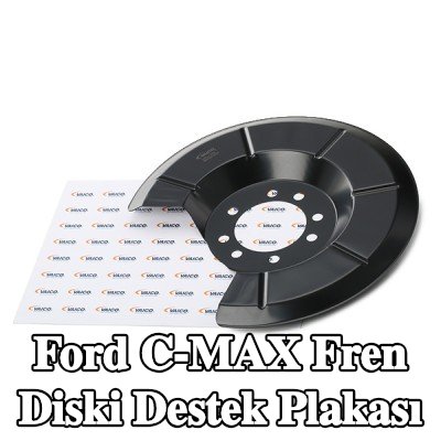 VAICO Fren diski destek plakası Arka Aks, Orijinal VAICO Kalitesi — 2008 Ford C-max
