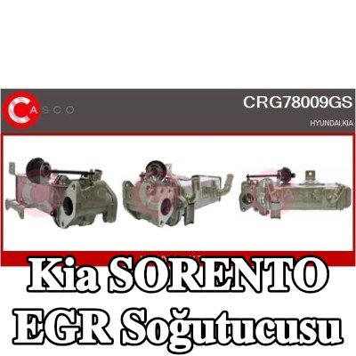 CASCO EGR Soğutucusu — Kia Sorento