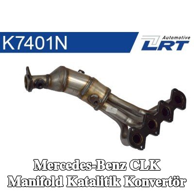 LRT Manifold Katalitik Konvertör — Mercedes-Benz Clk