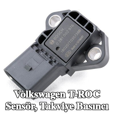 BOSCH Sensör, takviye basıncı — Volkswagen T-roc