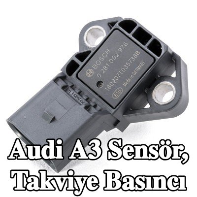 BOSCH Sensör, takviye basıncı — Audi A3
