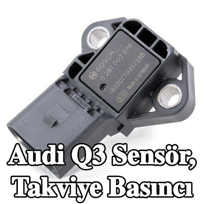BOSCH Sensör, takviye basıncı — Audi Q3