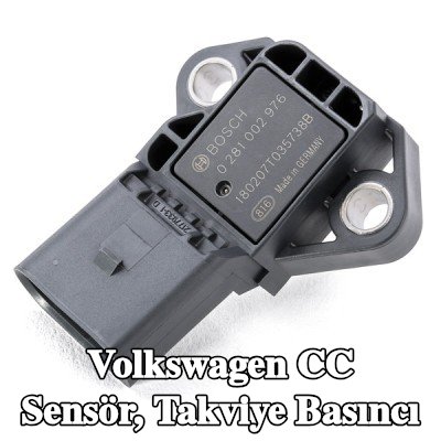 BOSCH Sensör, takviye basıncı — Volkswagen Cc