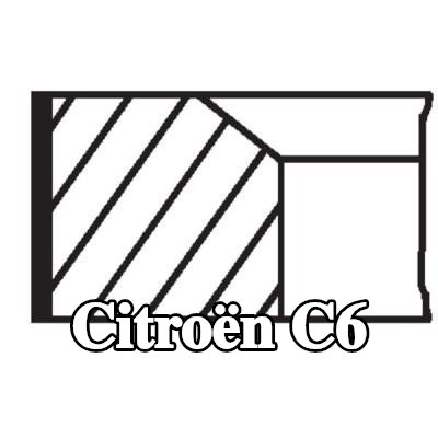 MAHLE مجموعة حلقات المكبس — Citroën C6