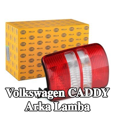 HELLA Arka lamba Sağ, ampul tutuculu, ampullü — 2012 Volkswagen Caddy