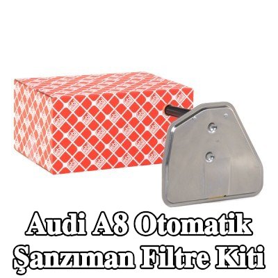 FEBI BILSTEIN Yağ karteri contalı otomatik şanzıman filtre kiti — 2008 Audi A8