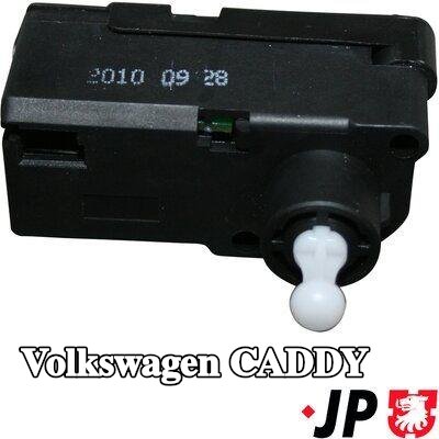 JP GROUP وحدة التحكم، ضبط مدى ضوء المصابيح الأمامية — Volkswagen Caddy