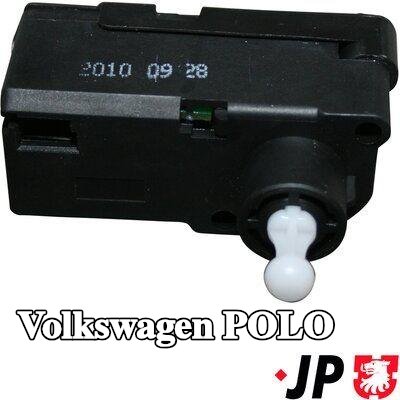 JP GROUP وحدة التحكم، ضبط مدى ضوء المصابيح الأمامية — Volkswagen Polo
