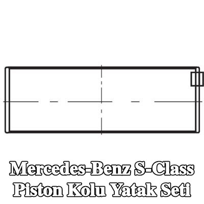 MAHLE Piston Kolu Yatak Seti — 2017 Mercedes-Benz S-Class