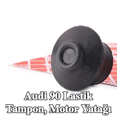 FEBI BILSTEIN Lastik tampon, motor montajı Ön — Audi 90