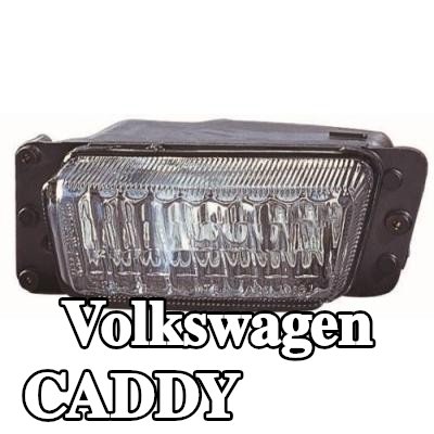 ABAKUS مصباح ضباب يسار, H3, بدون لمبة, بدون حامل لمبة — 2002 Volkswagen Caddy