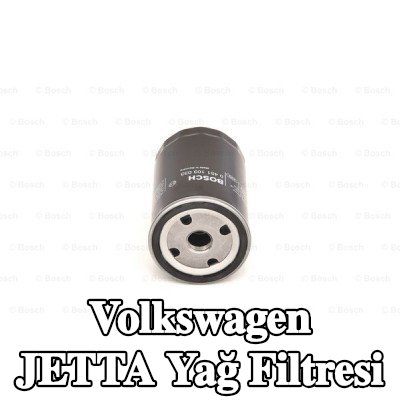 BOSCH Tek çek valflı yağ filtresi — 1990 Volkswagen Jetta