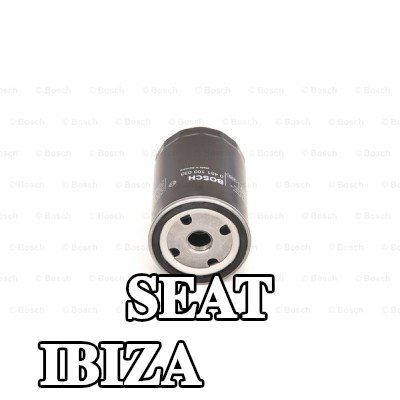 BOSCH فلتر الزيت مع صمام واحد مانع للرجوع — 1990 SEAT Ibiza