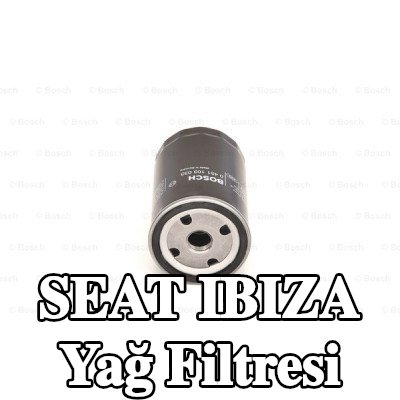BOSCH Tek çek valflı yağ filtresi — 1990 SEAT Ibiza