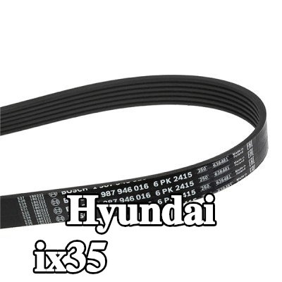 BOSCH حزام سيربنتين 2415mm, Number of ribs: 6 — Hyundai ix35