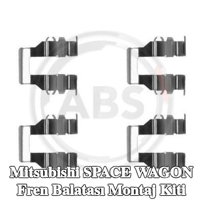 A.B.S. Fren balatası montaj kiti — 1991 Mitsubishi Space Wagon