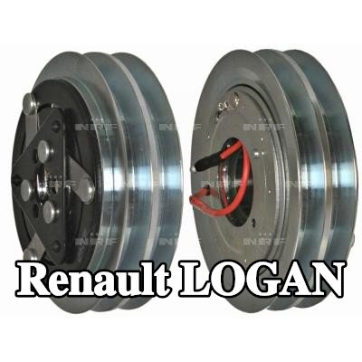 NRF قابض ضاغط تكييف الهواء — Renault Logan