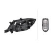 HELLA Far Sağ, H3, H7, H7/H3, PY21W, W21/5W, ampullü, far seviyeleme motorlu — Mercedes-Benz Sprinter (2)