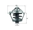 MAHLE Termostat 88°C, 44mm, 9mm, contalı/sızdırmaz — Nissan Pixo (1)