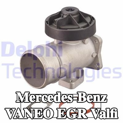 DELPHI EGR soğutucusuz EGR valfi — Mercedes-Benz Vaneo