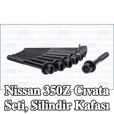 AJUSA Cıvata Kiti, silindir kafası M11, 123mm — Nissan 350z