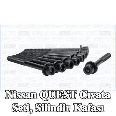 AJUSA Cıvata Kiti, silindir kafası M11, 123mm — Nissan Quest
