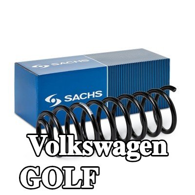 SACHS نابض لولبي — 1990 Volkswagen Golf