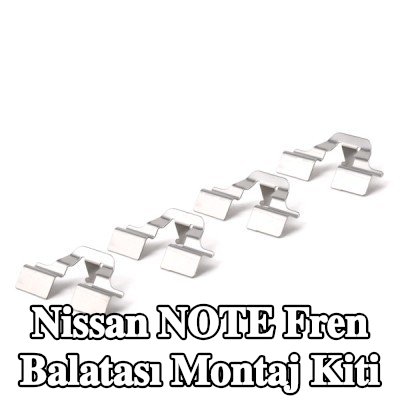BREMBO Fren balatası montaj kiti — 2012 Nissan Note