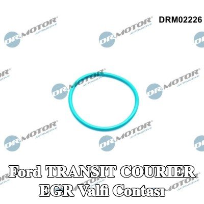 DR.MOTOR AUTOMOTIVE Egzoz gazı geri dönüşümünden sonra EGR valfi contası — 2016 Ford Transit Courier