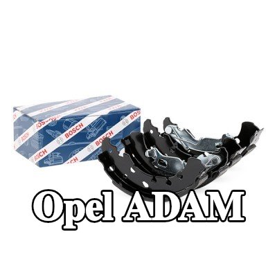 BOSCH مجموعة أحذية الفرامل — Opel Adam