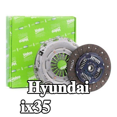 VALEO طقم القابض KIT3P, مع محمل تحرير القابض — Hyundai ix35