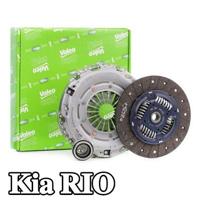 VALEO طقم القابض KIT3P, مع محمل تحرير القابض — Kia Rio