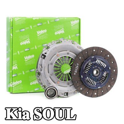 VALEO طقم القابض KIT3P, مع محمل تحرير القابض — 2012 Kia Soul