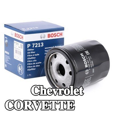 BOSCH فلتر الزيت مع صمام واحد مانع للرجوع — Chevrolet Corvette