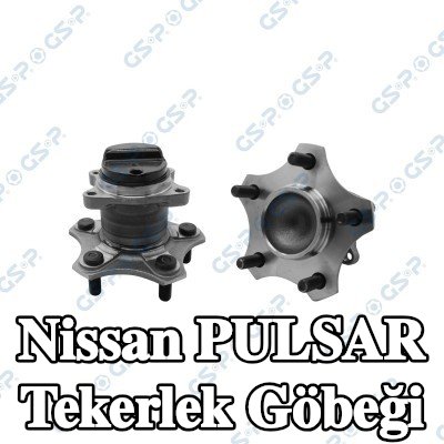 GSP Entegre ABS sensörlü tekerlek göbeği, aksesuarsız — Nissan Pulsar