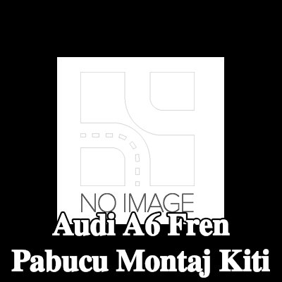 MAPCO Arka aks fren pabucu montaj kiti — Audi A6