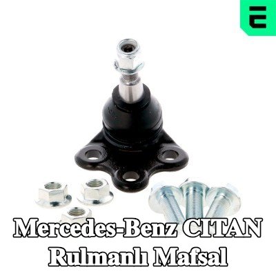 OPTIMAL Ön Aks Alt Bilyeli Mafsal, aksesuarlarla — Mercedes-Benz Citan