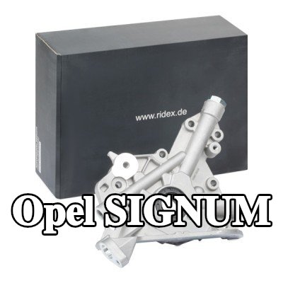 RIDEX مضخة الزيت — 2003 Opel Signum
