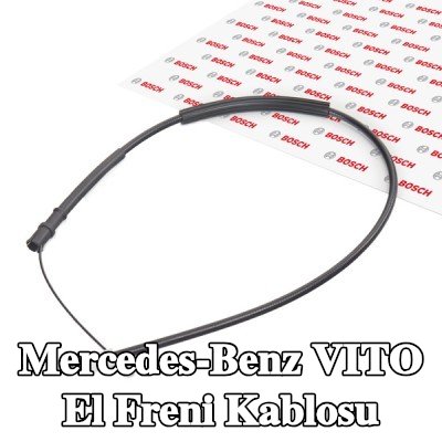 BOSCH El freni kablosu 1285mm — Mercedes-Benz Vito