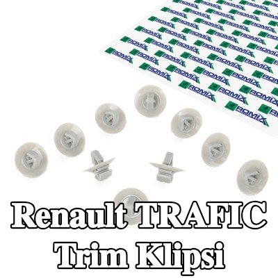 ROMIX Trim klipsi — 2002 Renault Trafic