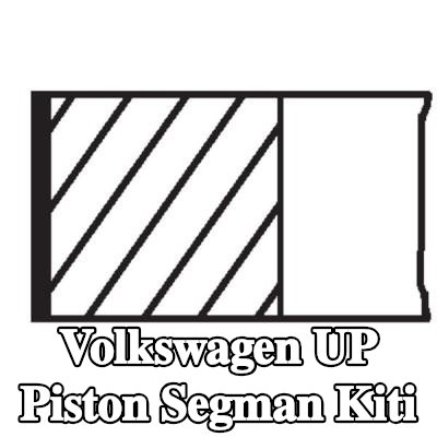 MAHLE Piston Segman Kiti — Volkswagen Up
