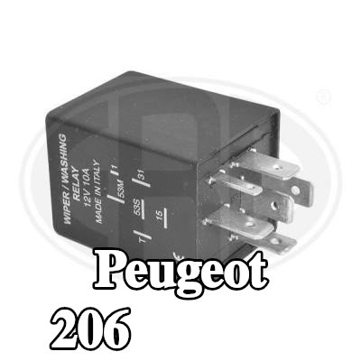 ERA مرحل المساحات — Peugeot 206