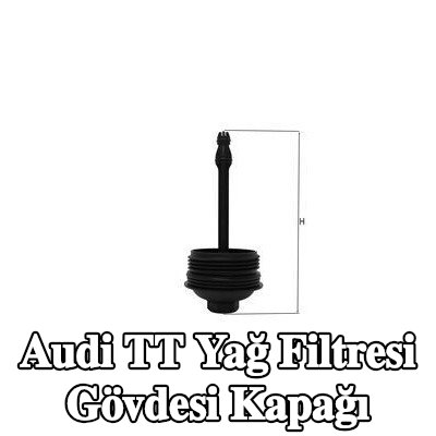 MAHLE Yağ filtresi gövdesi kapağı — 2012 Audi Tt