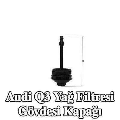 MAHLE Yağ filtresi gövdesi kapağı — 2012 Audi Q3