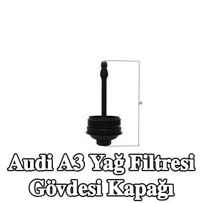 MAHLE Yağ filtresi gövdesi kapağı — 2012 Audi A3