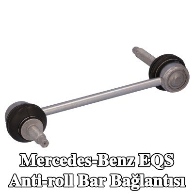 FEBI BILSTEIN Arka aks sol stabilizatör kolu, Arka Aks Sağ, 150mm, Çelik — Mercedes-Benz Eqs