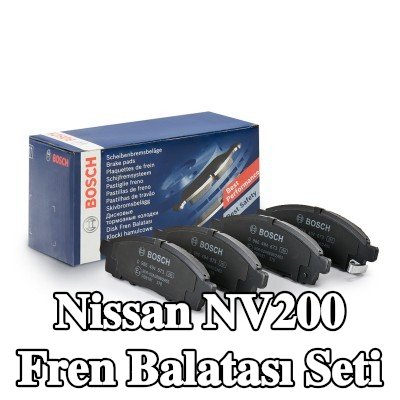 BOSCH Fren balatası seti 16, 75mm, montaj kılavuzu ile — 2012 Nissan Nv200