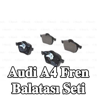 BOSCH Fren balatası seti 19, 5mm, gıcırtı önleyici plaka ile, piston klipsli — 2000 Audi A4