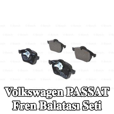 BOSCH Fren balatası seti 19, 5mm, gıcırtı önleyici plaka ile, piston klipsli — 2000 Volkswagen Passat